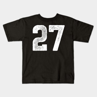 Rough Number 27 Kids T-Shirt
